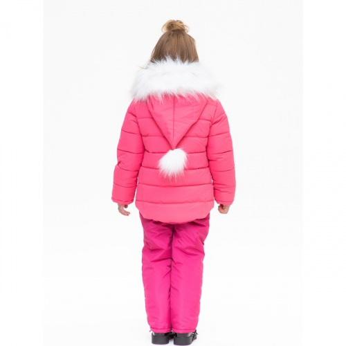 Комплект зимний для девочки Ева 111904 розовый DISVEYA
