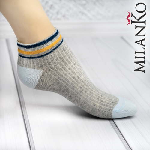 Женские  носки спортивные укороченные MilanKo S-716