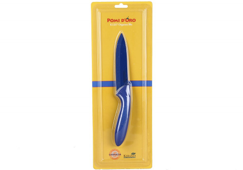 нож керам синий, лезвие 12 см, толщина 2 мм