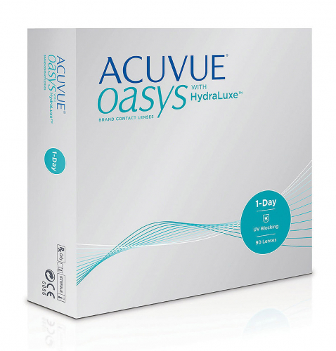 Acuvue Oasys 1-Day with HYDRALUXE (90 шт)