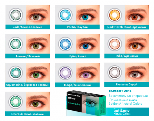 Soflens Naturals Colors (2 шт.)