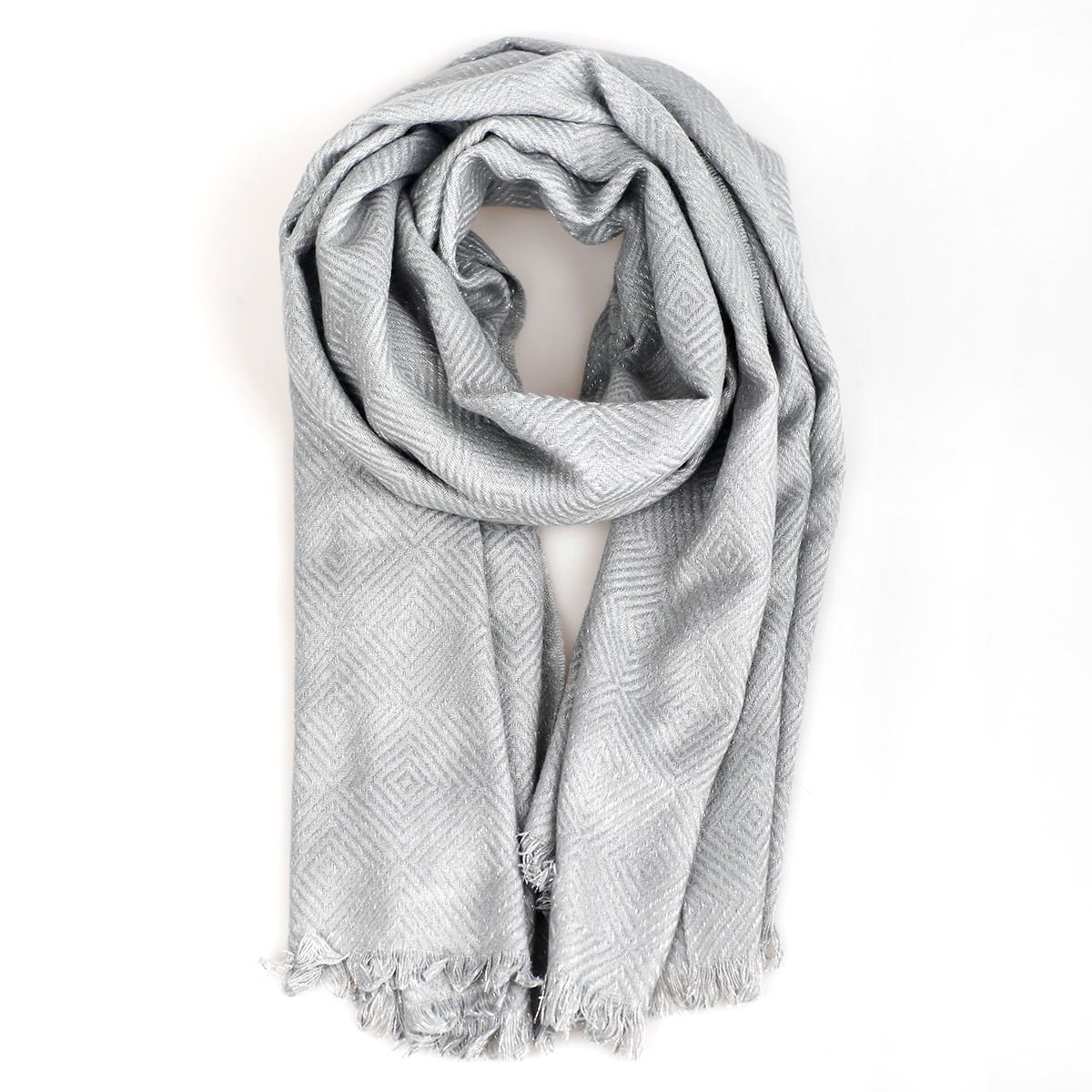 палантин labbra lg11-834. серый шарфик. шарф женский. шарф от бифри серый. шарф серый.