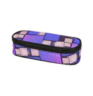 100,57p. 224,24p. Пенал-косметичка Magtaller Case, 8х21х5см, Square violet