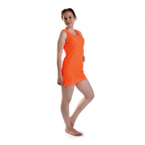 Платье пляжное (orange)