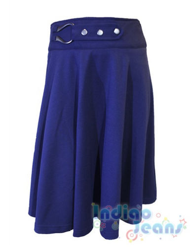 Школная синяя юбка для девочек