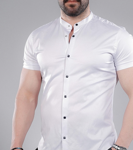 мужская рубашка короткий рукав 01-32-401 (KK)