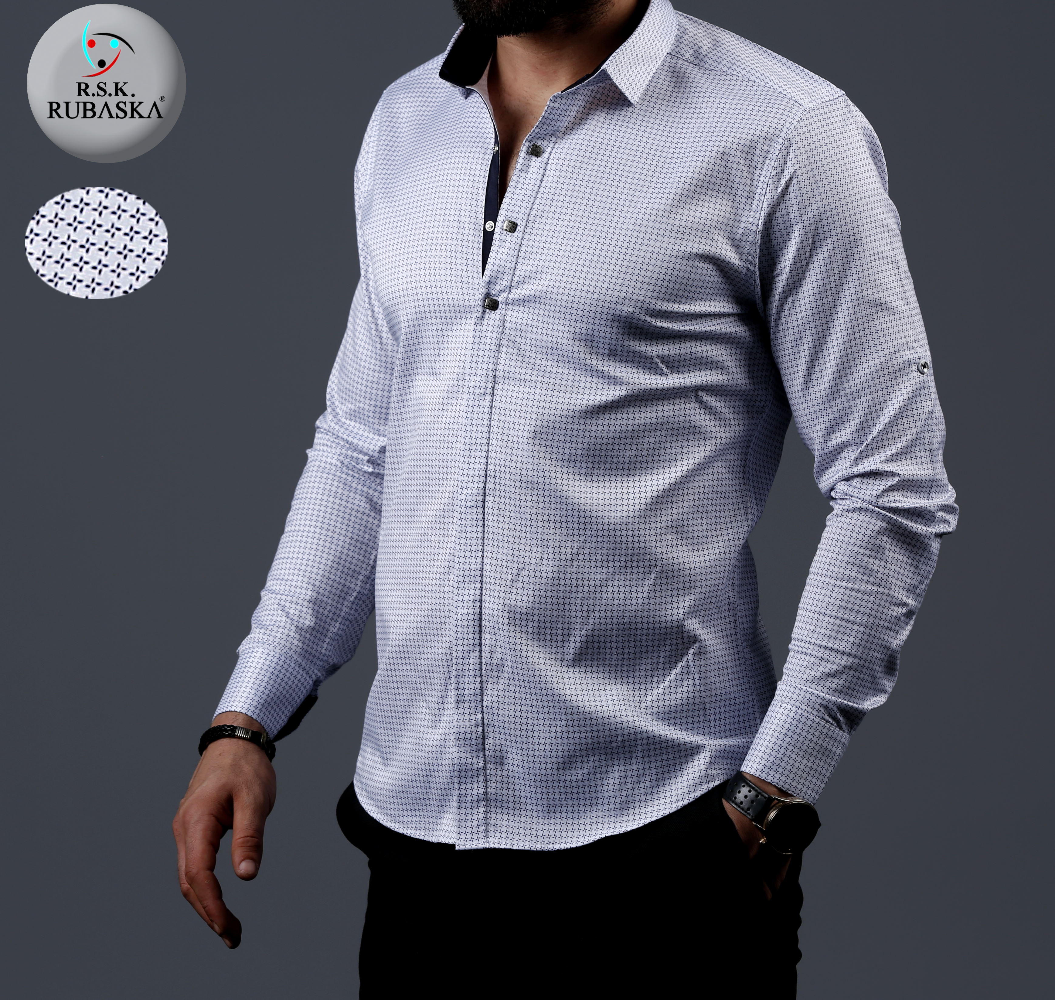 Мужской рубашка самый красивый белый производитель Турция