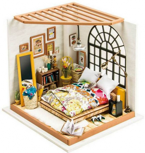 Мини-интерьерная модель Уютная спальня