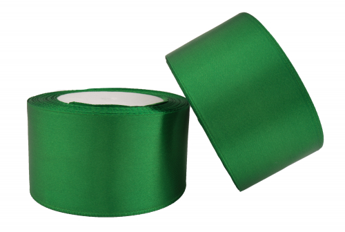 Однотонная атласная лента (ярко-зеленый), 50мм * 25 ярдов (+-1) В наличии