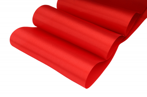 Однотонная атласная лента (красный), 140мм * 10 ярдов(+-1) В наличии