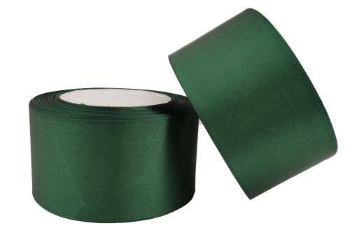 Однотонная атласная лента (хвойно-зеленый), 50мм * 25 ярдов (+-1) В наличии