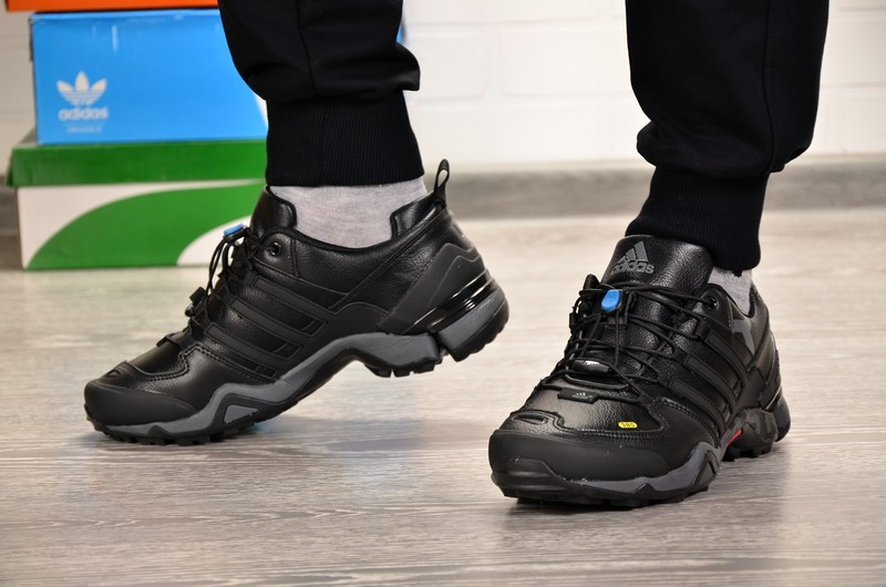 Sport + ADD DA2047-1 Кроссовки чер кожа, подклад иск мех