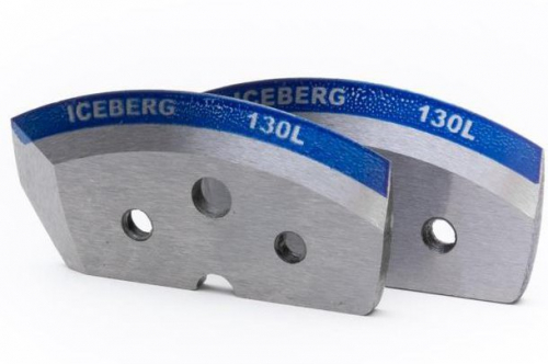 Ножи для ледобура Iseberg 130L v2.0/v3.0 мокрый лед, левое вращение NLA-130L.ML