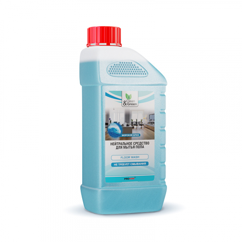 Моющее средство для мытья пола нейтральное AVS 1 л. Clean&Green CG8030
