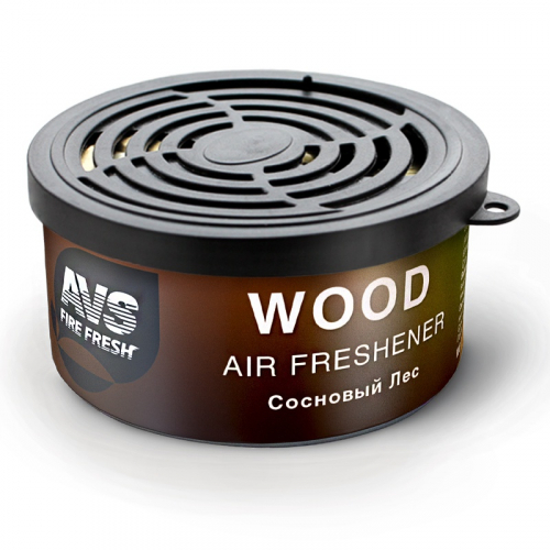 Ароматизатор воздуха на панель приборов AVS Natural Fresh (аром. Wood - Сосновый лес/Wood) (древесный)  WC-020