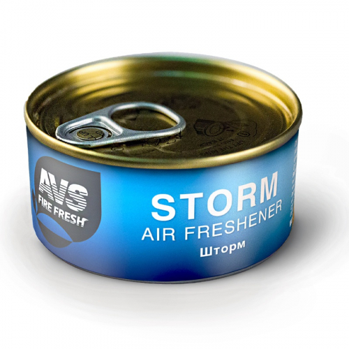 Ароматизатор воздуха на панель приборов AVS Natural Fresh (аром. Шторм/Storm) (древесный)  WC-018