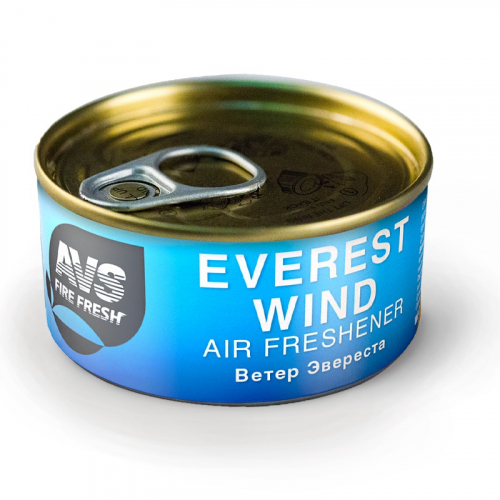 Ароматизатор воздуха на панель приборов AVS Natural Fresh (аром.Ветер Эвереста/Everest wind) (древесный)  WC-028