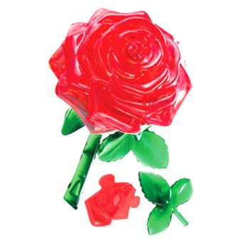 3D - Пазл Красная Роза
