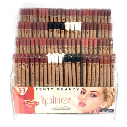 Набор косметических карандашей LipLiner от Fenty Beauty для глаз и губ 12 шт