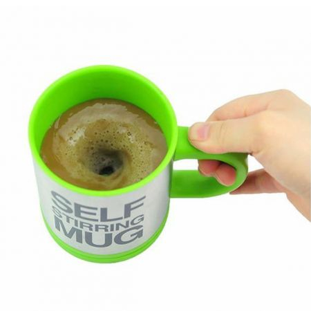 Кружка-мешалка зеленая Self Stirring Mug