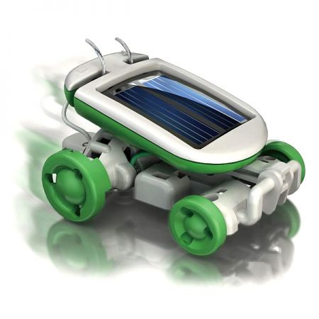 Конструктор-трансформер Solar Robot kit 6в1 на солнечной батарее