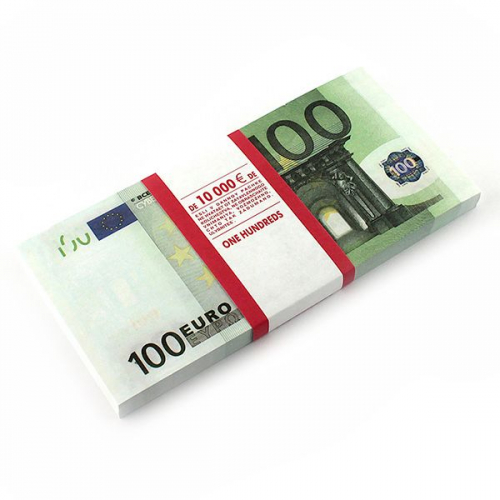 Отрывной блокнот 100 Евро сувенирный