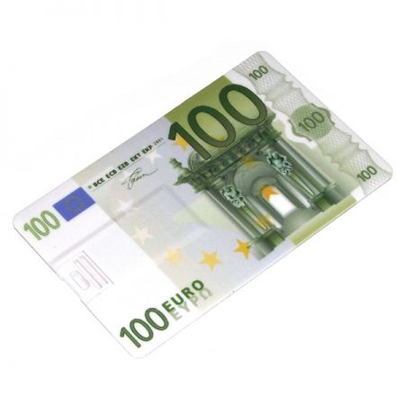 Флешка Кредитка 8 Гб 100 Евро