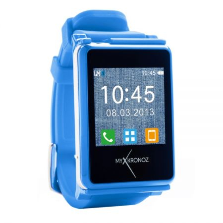 Умные наручные часы MyKronoz ZeNano Blue (синие) SW для смартфона