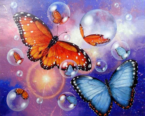 Бабочки и пузыри