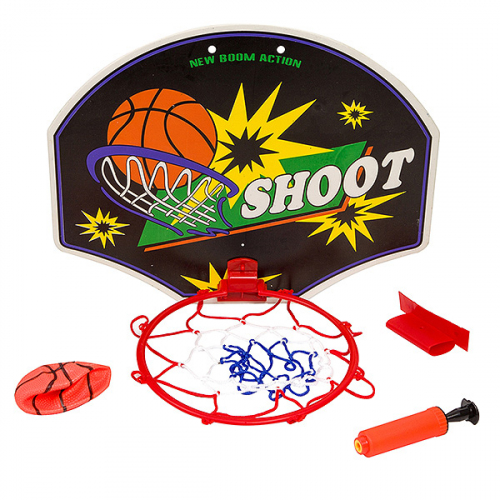 Набор New Room Action - Баскетбольный щит с мячом и насосом