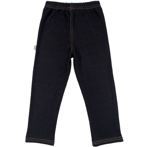 Штанишки-брючки джинс футер черный р.30-104 21-005