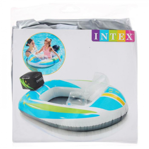 Лодка Pool Cruisers, от 3-6 лет, цвета МИКС, 59380NP INTEX