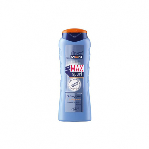 For Men Max Sport Гель-душ для мытья волос и тела для мужчин Тройной эффект 400мл