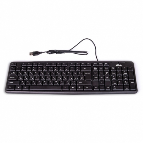 Клавиатура Ritmix RKB-103, USB (черный)