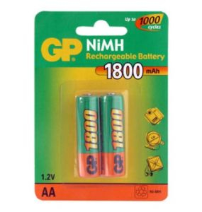 Аккумуляторы GP AA HR6 1800 mAh 2/BL