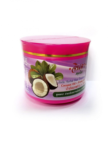 Маска для волос JINDA кератин+кокосовое масло 400 мл