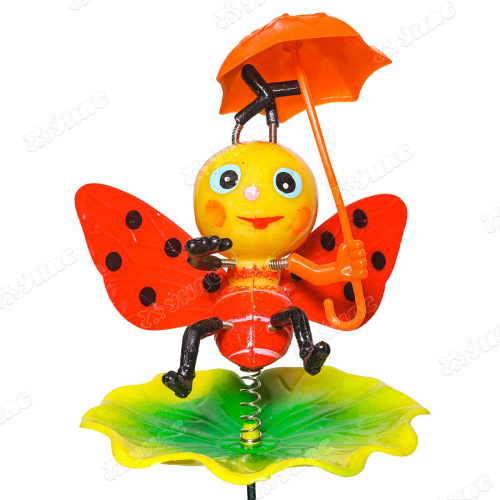 Штекер садовый Мотылек с зонтом на листе NA2072 10*14см (240)