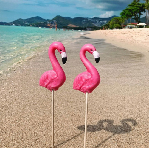 СКИДКА! Карамель леденцовая Sweet Ness 95г фламинго в ассортименте