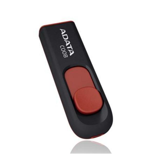 Флешка Adata USB flash drive 16 GB C008 (черный)