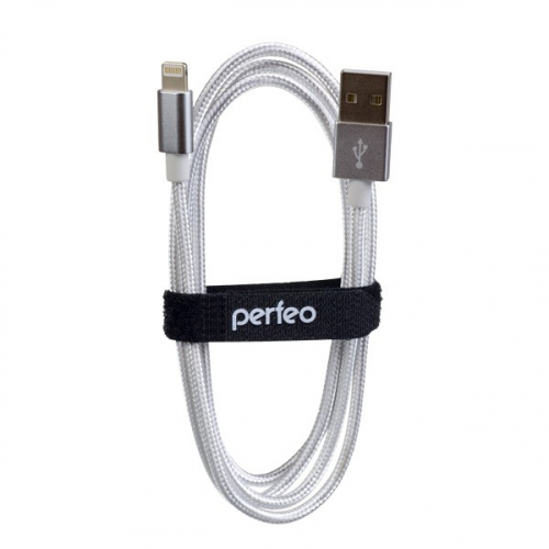 Кабель Perfeo, I4302, USB-8 pin iPhone, 3 метра (белый)