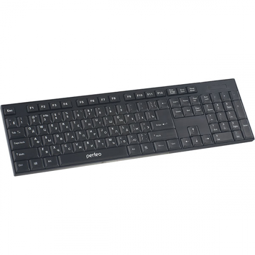 Клавиатура Perfeo PF_3903 Cheap, беспроводная USB (черный)