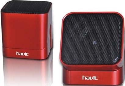 Акустическая система (колонки) Havit HV-SK113 USB (красный)