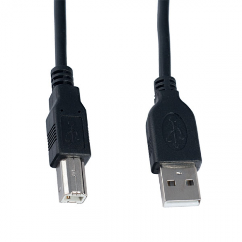 Кабель Perfeo, U4102, USB AM - BM, 1,8 метра (чёрный)