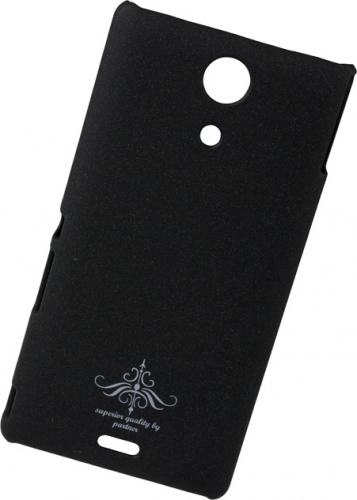 Чехол-накладка Partner Sony C5503-Xperia ZR (матовый черный), распродажа
