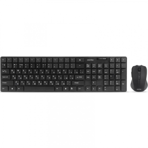 Набор SmartBuy клавиатура и мышь SBC-229352AG-K, ONE, USB (черный)