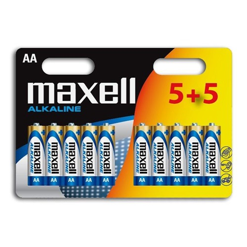 Батарейка Maxell LR06 AA BL10 (10/100)