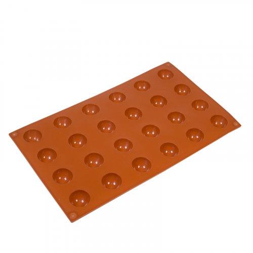 Силиконовая форма Круглые конфеты d=28 мм, h=15 мм, 24 ячейки