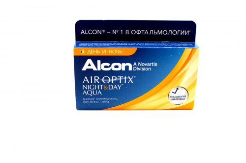 AIR Optix N&D Aqua (3 шт) кривизна 8,6