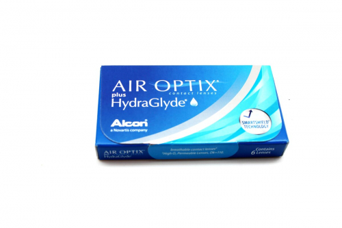 AIR OPTIX plus HydraGlyde ( 6шт. ) кривизна 8.6
