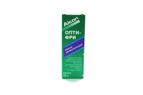 Увлажняющие капли Alcon Opti-Free 15 ml